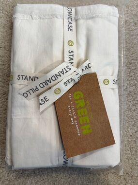 West Elm Organic Standard Pillowcase (set of 2)